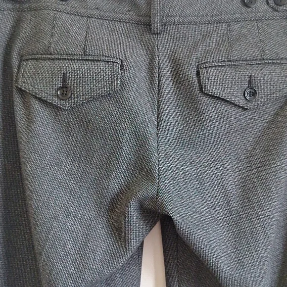 Express Black and Gray Columnist Pants Size 6 - Picture 8 of 10